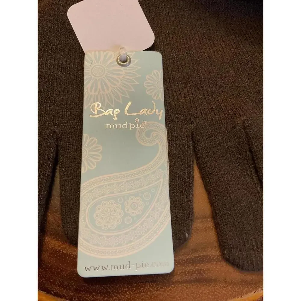 Mud Pie Smart Screen Gloves with Faux Fur Cuff